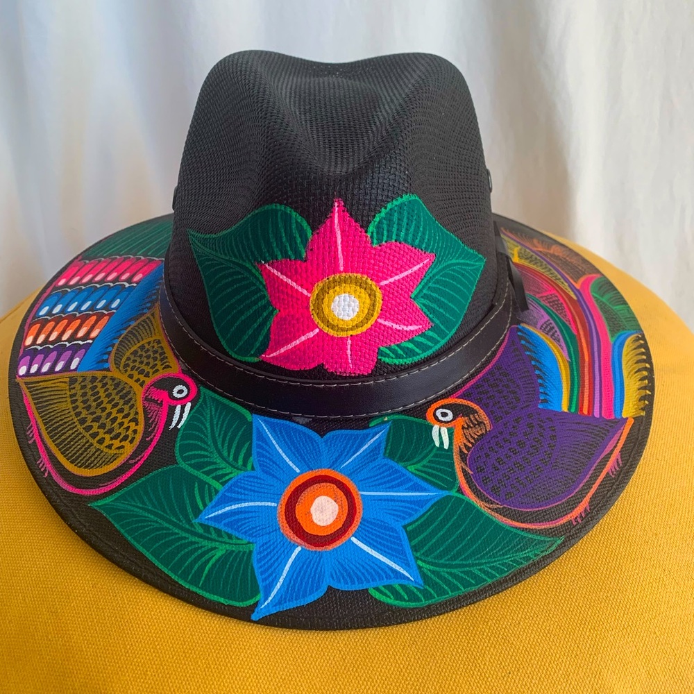 Hand painted Hat from Mexico